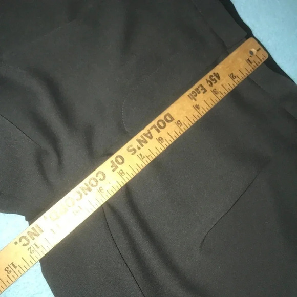 T TAHARI Peter Pan pleated dress pant jogger style high rise office NEW size 6 - Picture 11 of 12